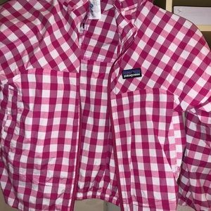 Girls light gingham jacket